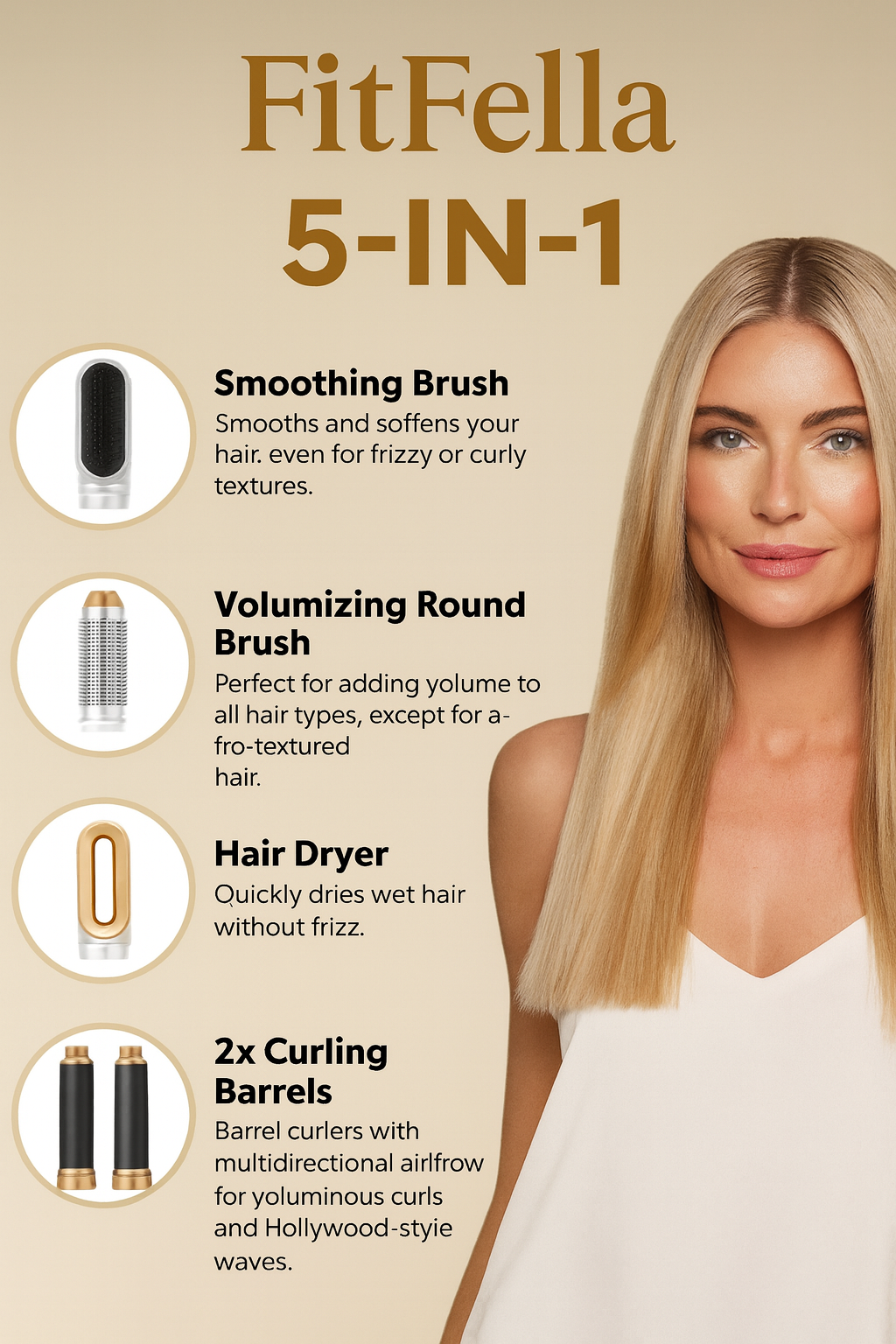 Fit Fella™| 5-in-1 Multi-Styler