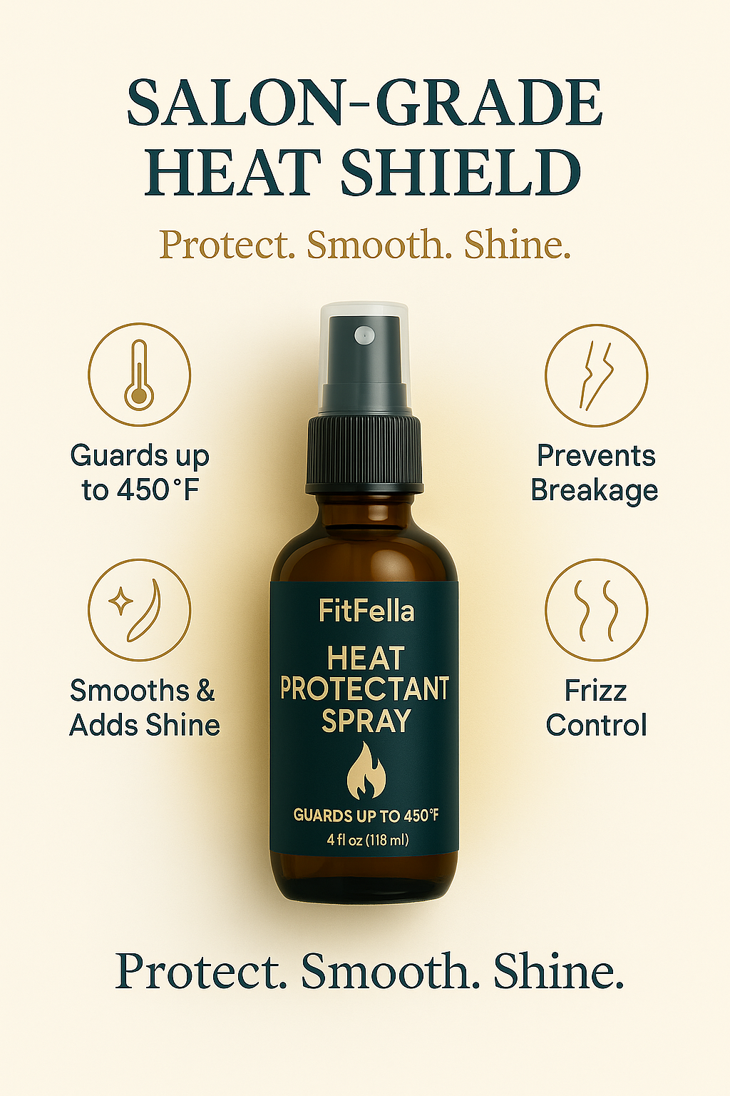 Fit Fella™| Heat Protectant Spray