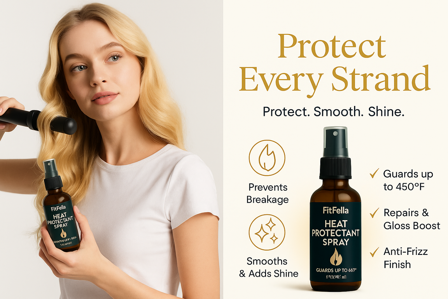 Fit Fella™| Heat Protectant Spray